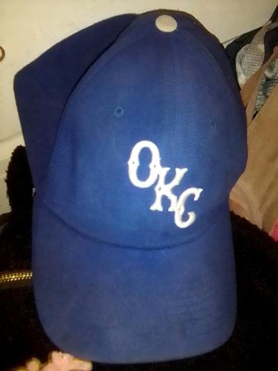 okc blue baseball cap Renew