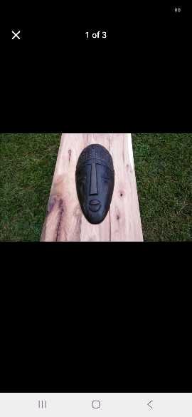 Vintage Wooden Tribal Mask
