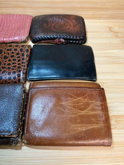 Vintage Leather Wallet Collection  Lot of 9 - Thumbnail 5