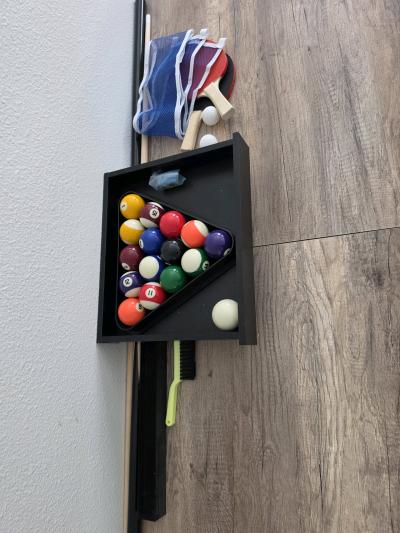 MOVING MUST SELL Modern 2in1 Dining Billiards Pool Table - Thumbnail 2