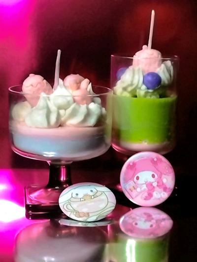 Parfait Aesthetic Fresh Floral Scented Candles