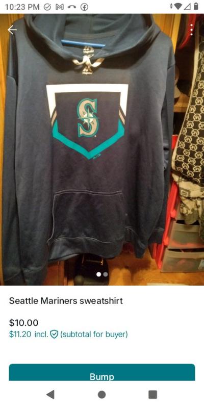 Seattle Mariners mens sweatshirt