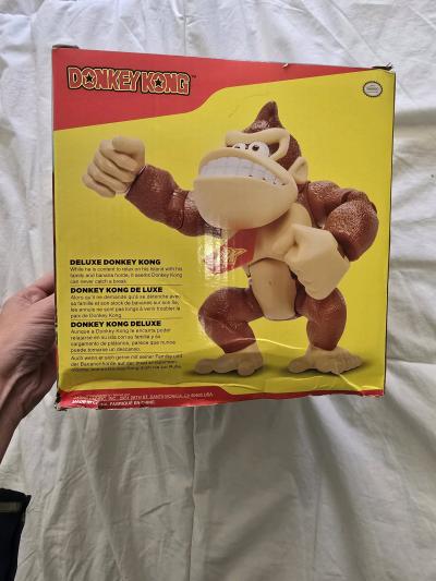 Jakks Pacific Super Mario Deluxe Donkey Kong 6 Action Figure - Thumbnail 3