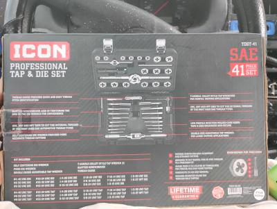 Professional 41 piece SAE Tap and Die Set