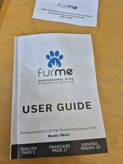FurMe Professional Plus Pet Grooming Vacuum Kit FM02 - Thumbnail 4