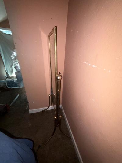 brass floor length mirror - Thumbnail 4