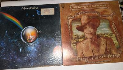 Country Fusion New Riders Bob Willis 2 Pc Vinyl Record Lot