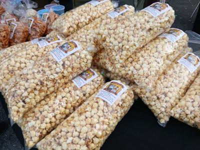 Fresh Kettle Corn and Pork Rinds