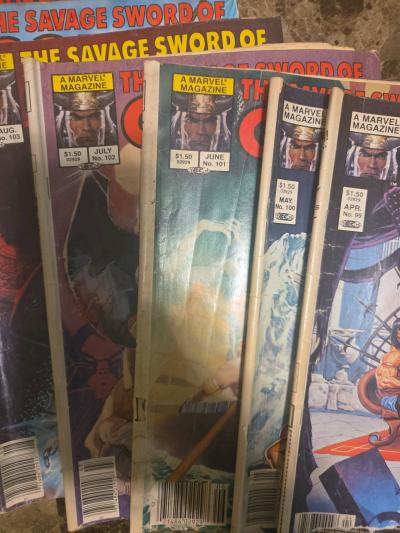 Conan The Savage Sword The Barbarian Lot of 6 - Thumbnail 2