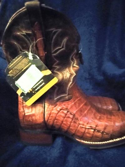Dan Post Certified Camen Square Toe Western Boots 8 - Thumbnail 6