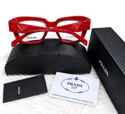 Red Oversized Square Fashion Sunglasses - Thumbnail 3