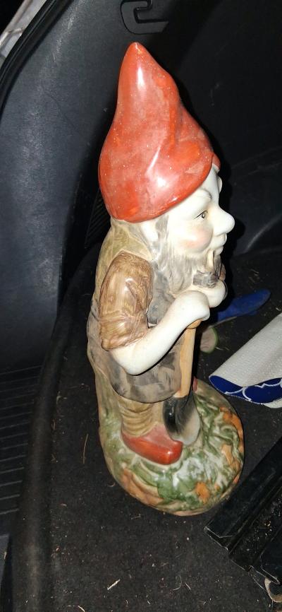 vintage early 1900s german garden gnome - Thumbnail 3