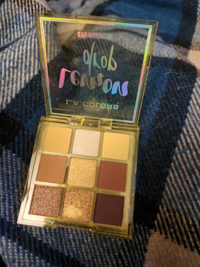 lemon drop eyeshadow LA colors