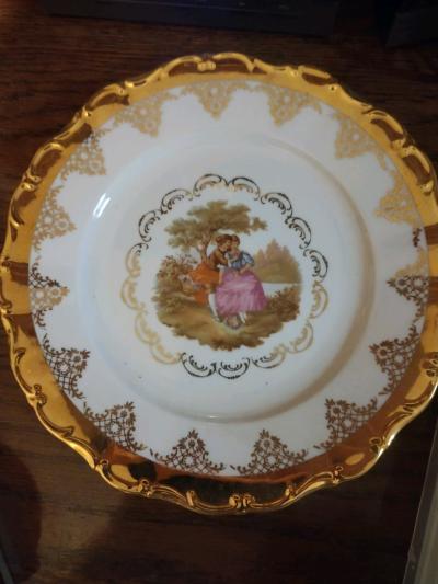 22kt gold plates Princess Diana Commemorate plate - Thumbnail 2