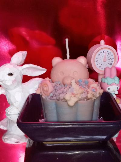 Bear Scented Candle