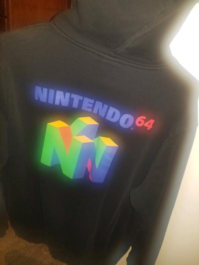 Medium Nintendo 64 Hooded Sweatshirt - Thumbnail 2