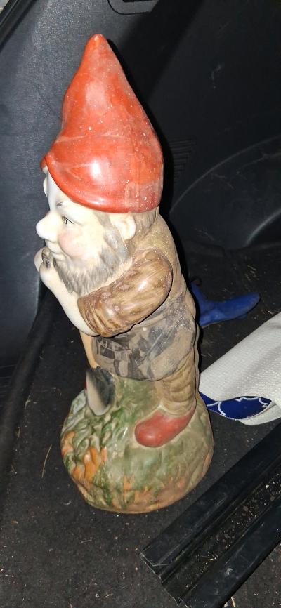 vintage early 1900s german garden gnome - Thumbnail 5