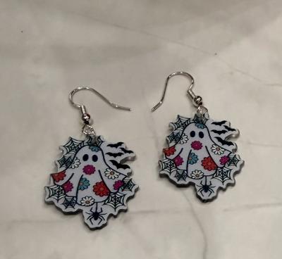 ghost earrings
