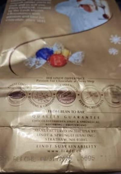 5x Lindts Lindor Assorted Chocolate Truffles - Thumbnail 3