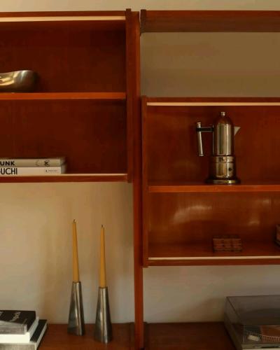 midcentury wall unit  sideboardhutch - Thumbnail 2
