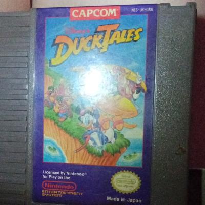 Disneys DuckTales Nintendo Game Cartridge Made By Capcom