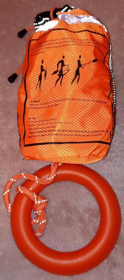 Safety Throw Rescue Rope with Storage Bag