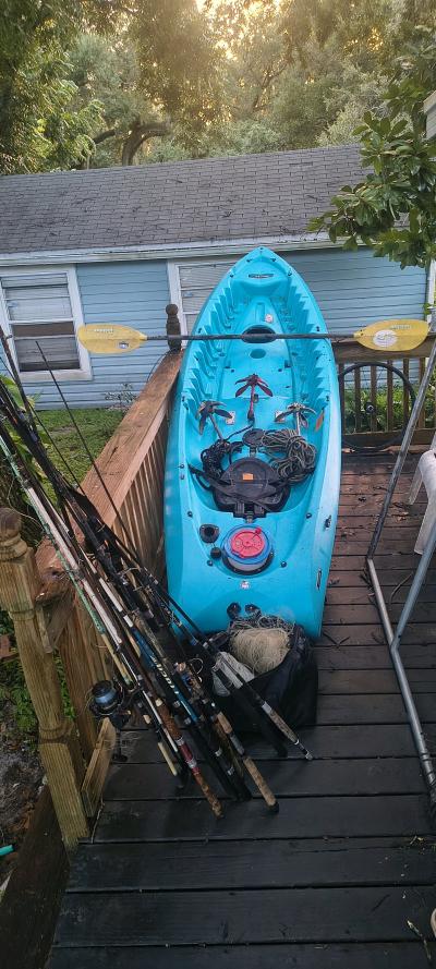 LIFETIME DOUBLE SEAT FISHING KAYAK