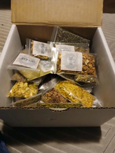 crystals lots of herbs berry teas sage - Thumbnail 10