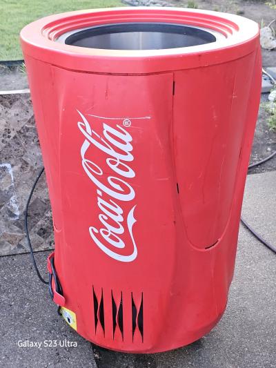 CocaCola Commercial Outdoor Beverage Cooler  Ice Chest  Larg - Thumbnail 6
