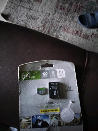 I HAVE A NEW 64GB  GAMEING FLASH CARD