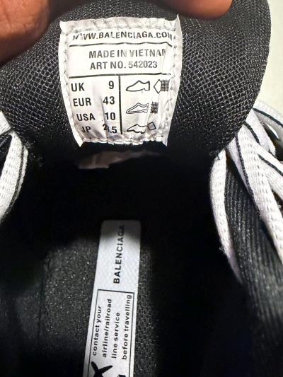 balenciaga tracks led black and white - Thumbnail 5