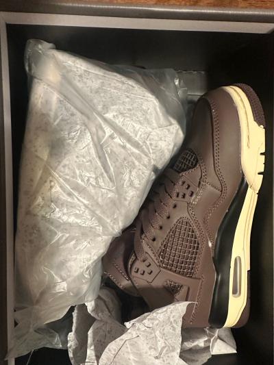 Jordan 4s brown leather size 7