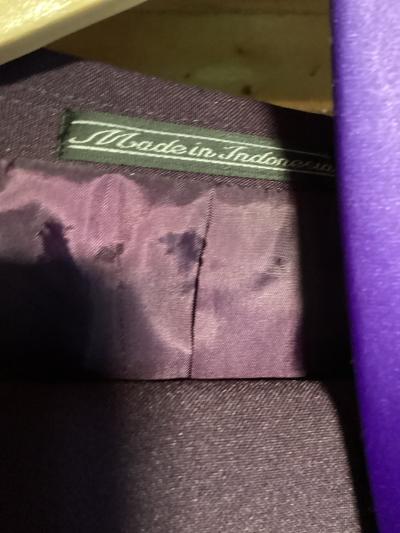 A Full Pierre Raisson Purple Formal Tuxedo Set - Thumbnail 3