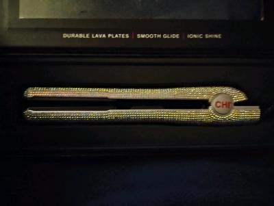 CHI Volcanic Lava Ceramic Rhinestone Flat Iron - Thumbnail 6