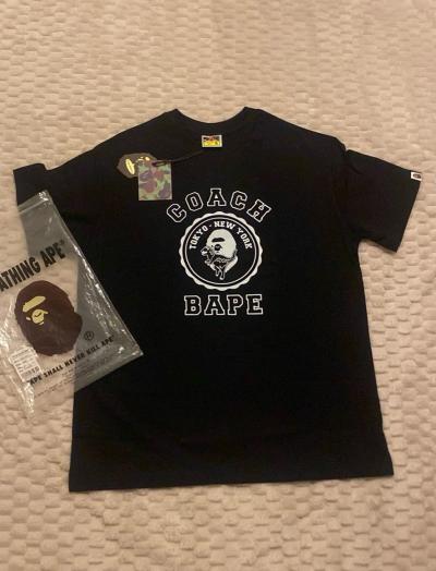 BAPE x Coach Collaboration TShirt Black