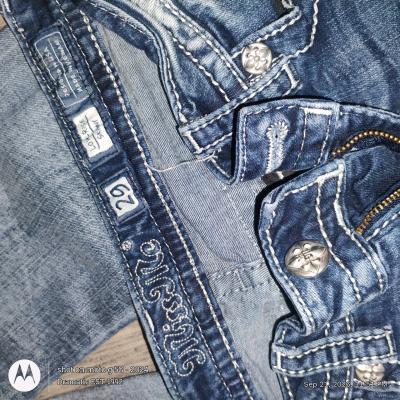MissMe Angel Embroidered Jeans - Thumbnail 2