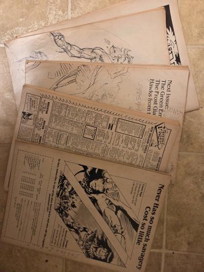 Comic Saga Magazine Comic 2 4 5 6 And 9 Vintage 19871988 - Thumbnail 7