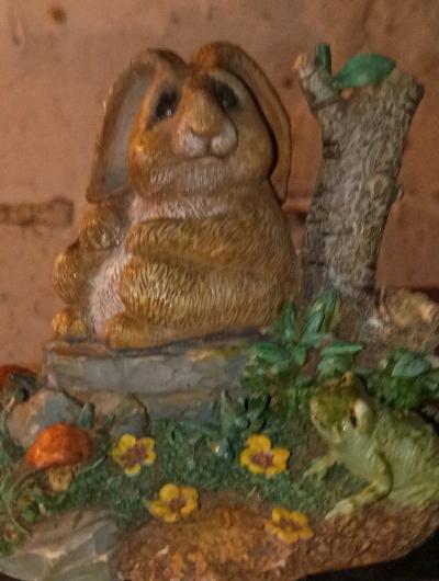 Ceramic glass Collector statue