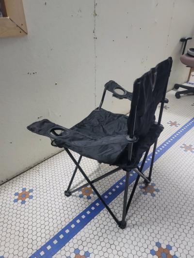 Used Folding Chair With Donna Emblem On Back Bag Included - Thumbnail 5