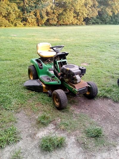 running and driving but not cutting John Deere 150