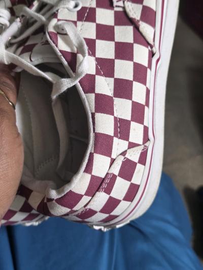 Womens Vans sz  9 and a half - Thumbnail 3