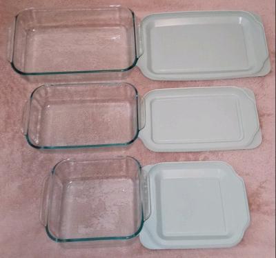 Pyrex Deep 6Piece Glass Dish Baker Set - Thumbnail 2