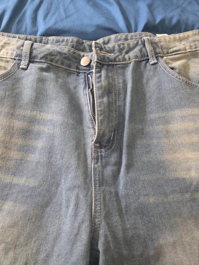 Mens light denim wash jeans - Thumbnail 2