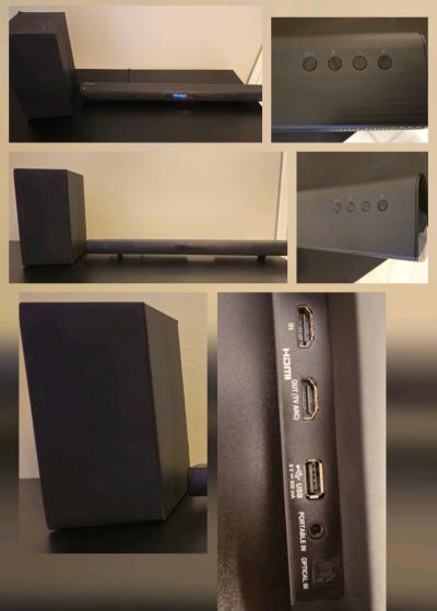 Barra de sonido LG con Subwoofer