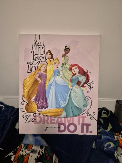 Disney Princess Dream It Do It Canvas Wall Art