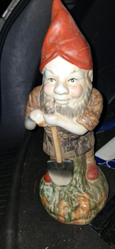 vintage early 1900s german garden gnome - Thumbnail 2