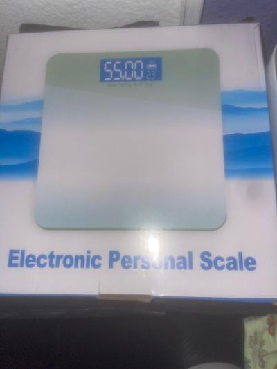 New Electronic Personal Scale  Digital Glass Bathroom Weight - Thumbnail 2