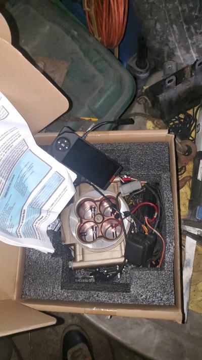 Fitec 4 barrel fuel injection sys