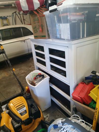FREE white cabinet