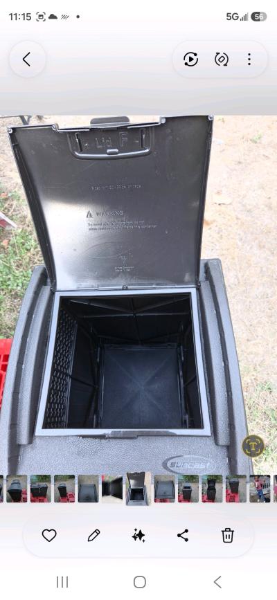 New 33 Gallons Comercial or Res Trash Cans Water Resistant - Thumbnail 4